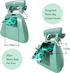 Portable Handheld Pooper Scooper for Dogs with Waste Container and 30 Pet Waste Bags – Ideal for Outdoor Use and Travel