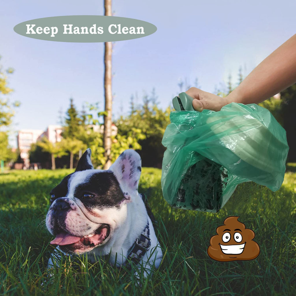 Portable Handheld Pooper Scooper for Dogs with Waste Container and 30 Pet Waste Bags – Ideal for Outdoor Use and Travel