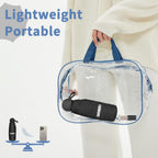 Yoobure Portable Compact Travel Umbrella - Mini Folding Umbrella for UV Protection and Rain, Ideal for Purses and Backpacks, Includes Case for Kids and Women